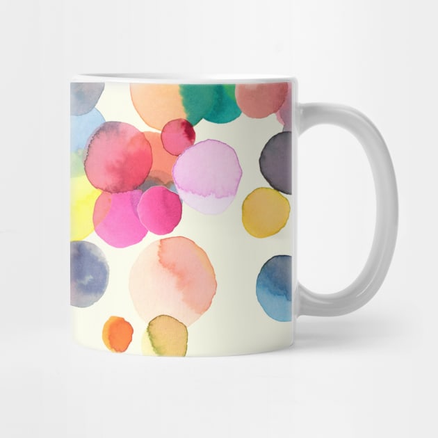 Pocket - Watercolor Colorful Drops by ninoladesign